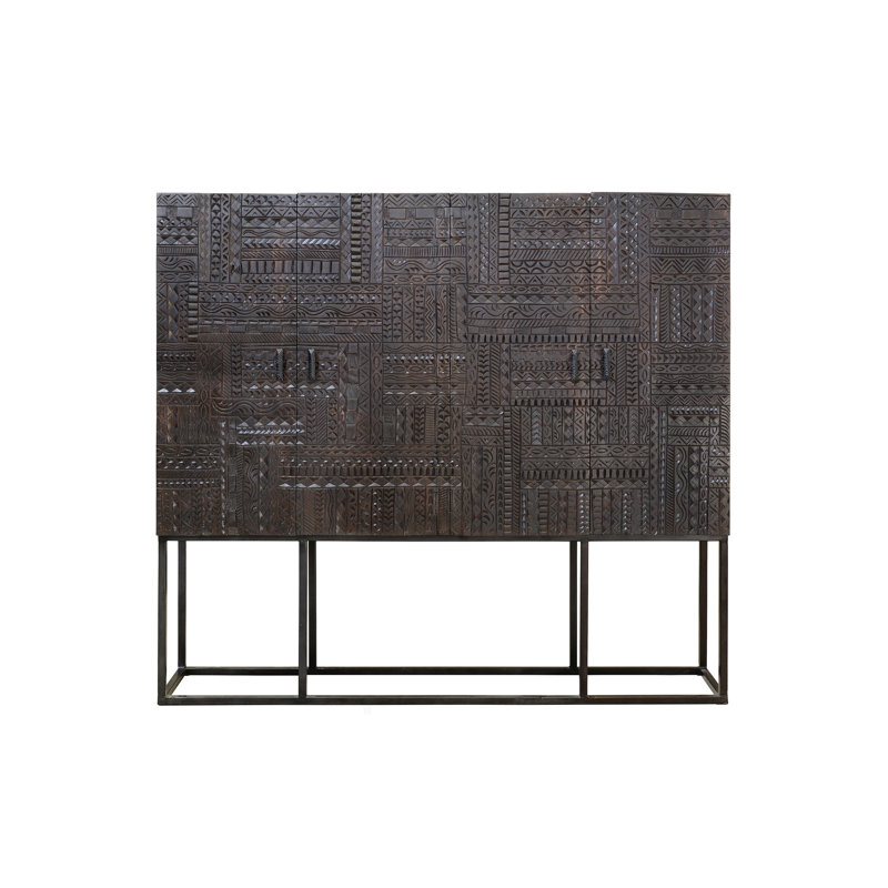 Blandford 165cm H x 180cm W Solid Wood Standard Bookcase