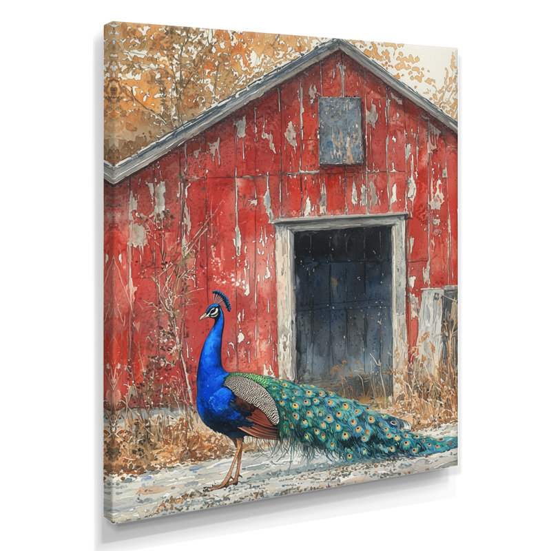 Innis - animaux, impressions sur toile, H 40 po x l 30 po, Toile tendue, Ne pas appliquer