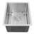 Pro Series 15'' L Single Bowl Stainless Steel Kitchen Sink