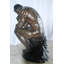 Sculpture en bronze de grande taille 55 po x 33 po x H 69 po