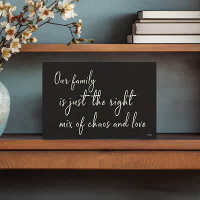 Family Chaos And Love Abstract Contemporary Wall Art Print