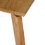 Table basse rectangulaire avec pieds blocs
