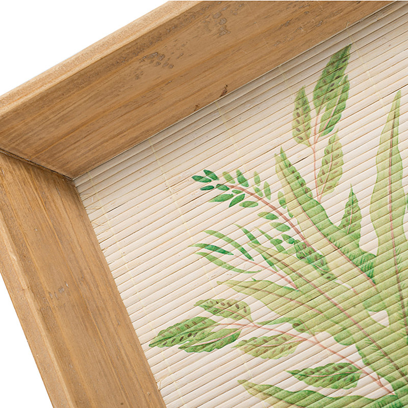 Farmhouse Plants & Flowers Wall Decor on Solid Wood