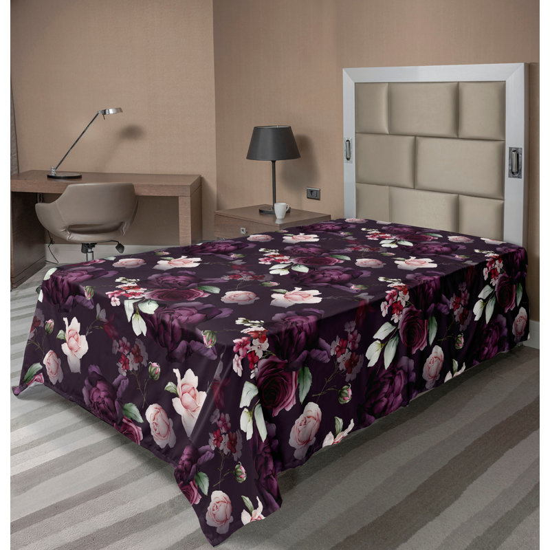 Drap plat Ambesonne, Drap plat pour lit simple
