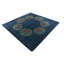 Tapis bleu marine Mullan