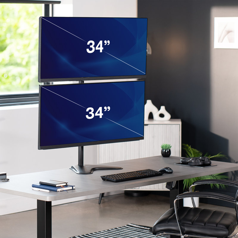 Support de bureau double