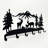 Deer Family Metal Wall Mounted Ihssan