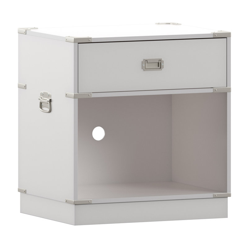 24'' W Nightstand, White