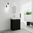 24'' Single Bathroom Vanity with Plastic Top
