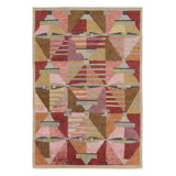 Handmade Silk and Wool Area Rug