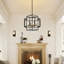 Lustre rectangulaire à 4 lumières-37315522