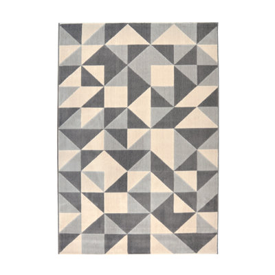 Geometric Shapes Area Rug