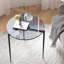 Jaiquez Glass Top End Table-772680106