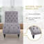 Chaise longue capitonnée en velours-290435530