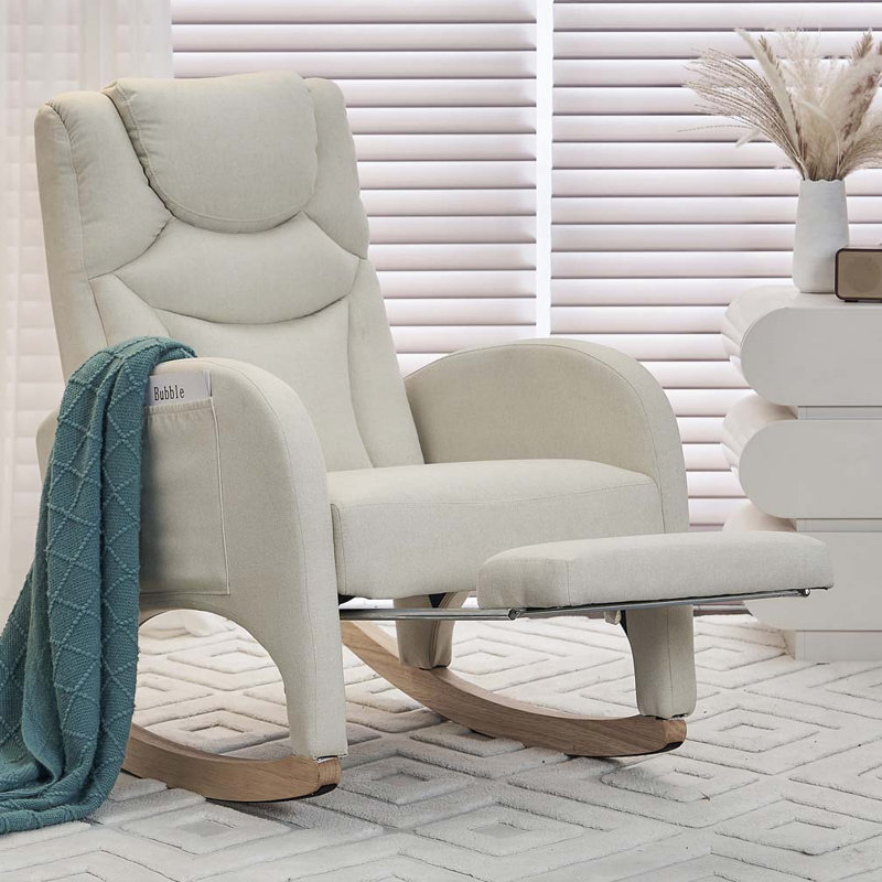 Latitude Run® Upholstered Rocking Chair - Wayfair Canada
