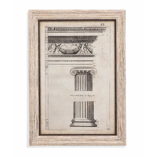 Ancient Architecture II Framed Painting Print