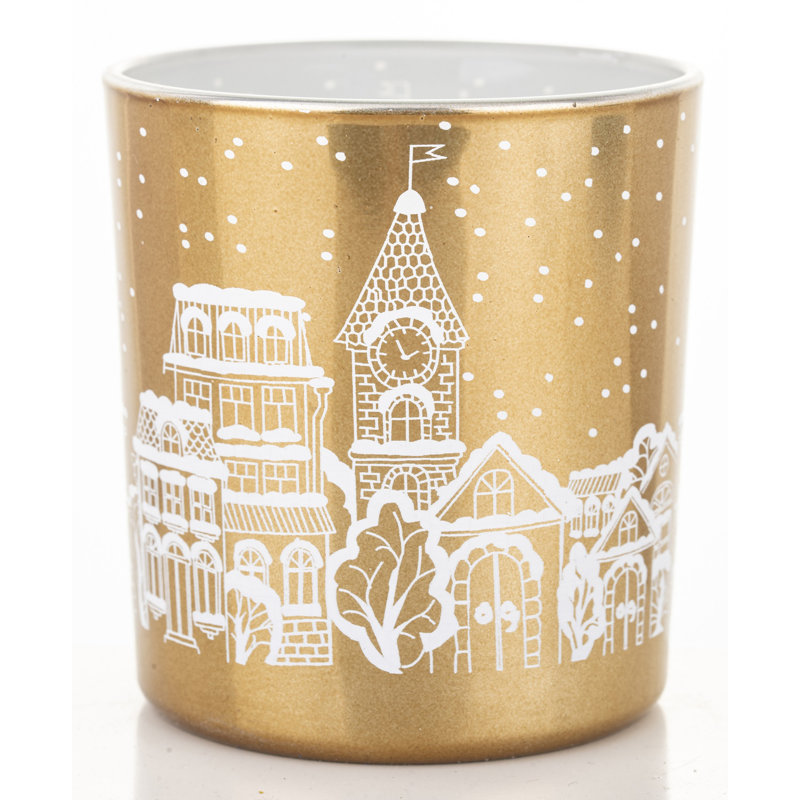 Beacsfield Glass Tabletop Tealight Holder