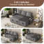 3 Seater Sofa & Chaise-777281345