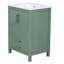 Meuble-lavabo 24 po avec lavabo en céramique