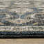 Tapis floral gris anthracite / bleu / beige Nidia-1932201770