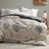Beige / gris géométrique