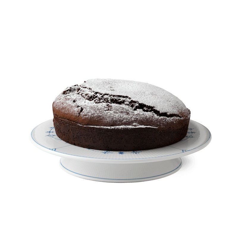 Royal Copenhagen Blue Fluted Plain Cake Stand
