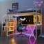 Loft Bed With Built-In Work Station, Wardrobe, Storage Staircase And LED-1139280885-1139280884