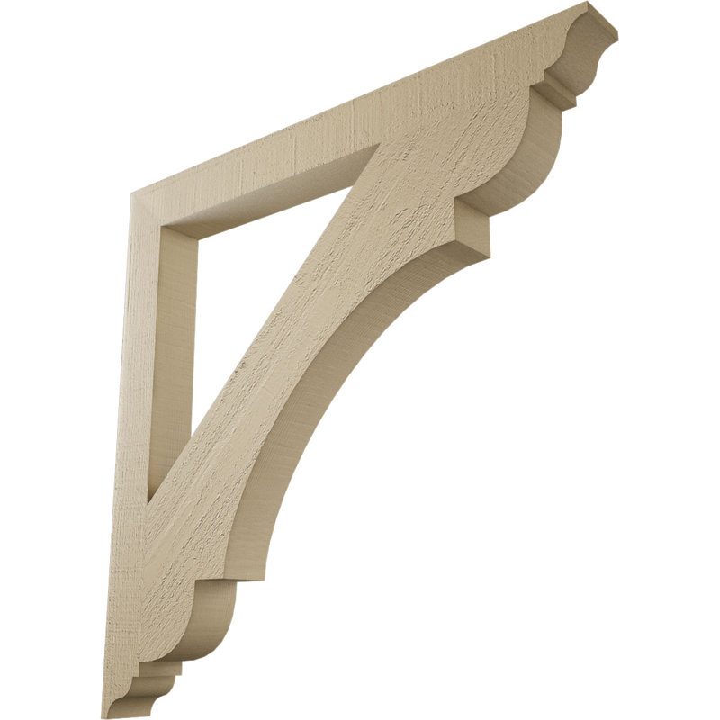 Support en bois de cèdre brut olympique Traditional, H 36 po x l 3,5 po x P 36 po