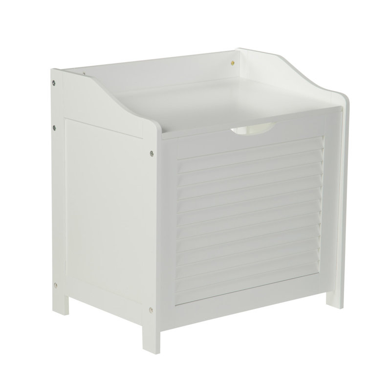 Wood Cabinet Laundry Hamper