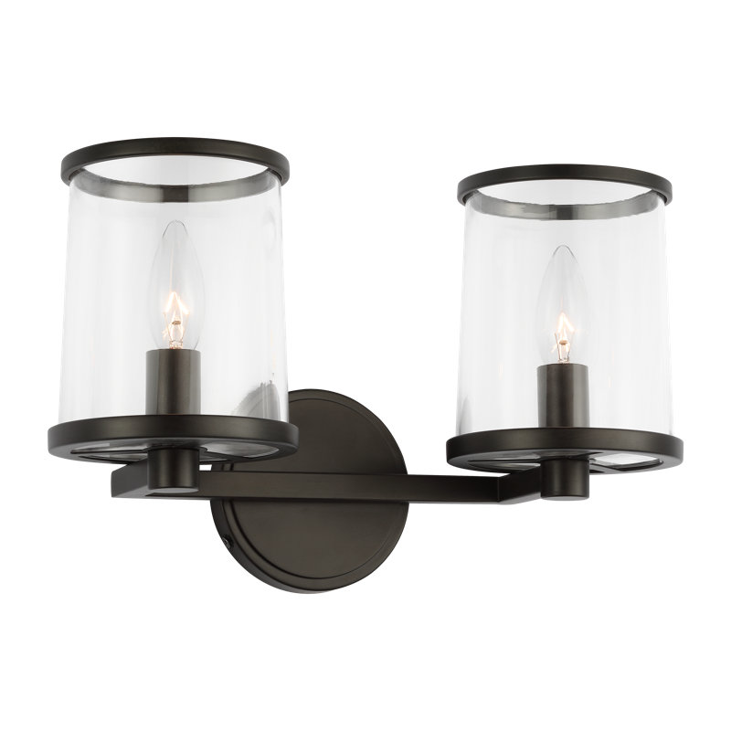 Reynolds 2 - Light Dimmable Vanity Light, Aged Iron