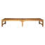 Santa Monica Outdoor Teak Dining Bench-1467568664