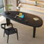 Bureau en bois massif noir Freeform-991844459