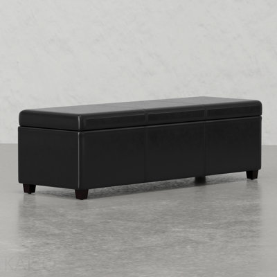 Extra Large Storage Ottoman Bench for Bedroom