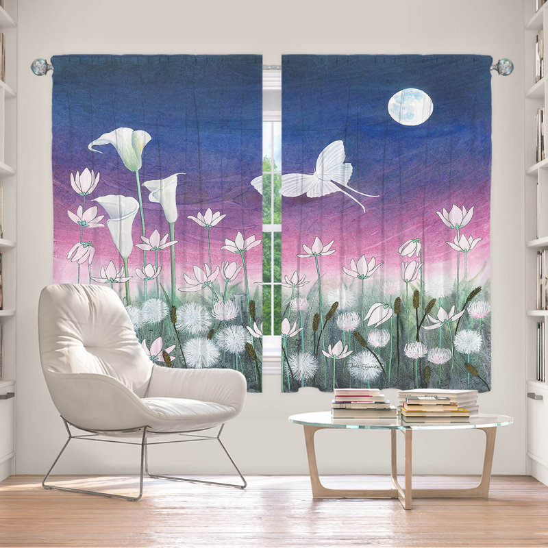 Delaughter Room Darkening Curtain Pair, 40" W x 52" L