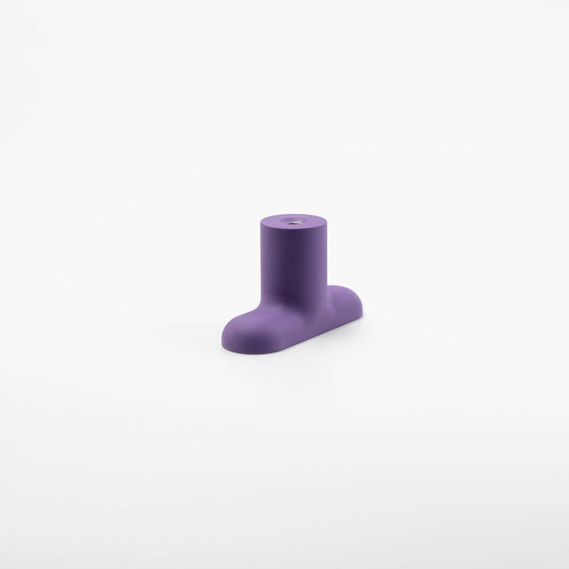 1.75" Oval Knob, Royal (Purple)