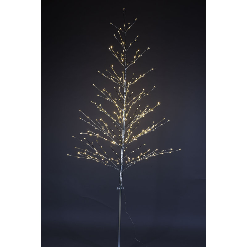4.74 " LED Indoor / Outdoor Lighted Trees & Branches, Silver