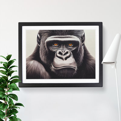 Gorilla - Single Picture Frame Print