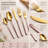 24 Pieces Silverware Set