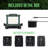 Portable LED Work Flood Light Powered by 18-20v Battery or Wall Plug (3 Brightness Settings)