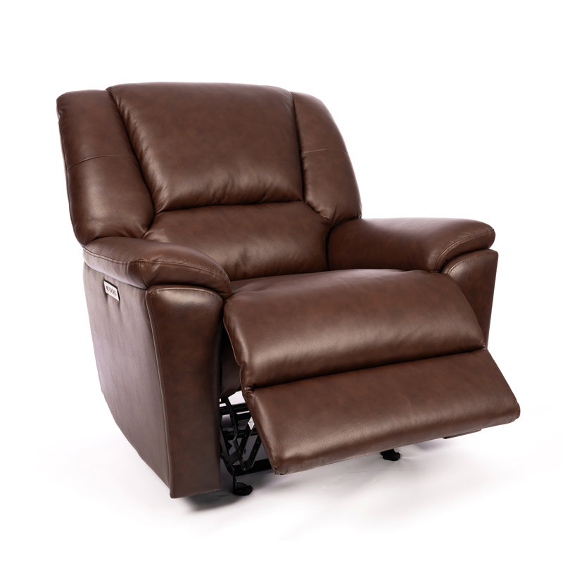 Preston Gliding Recliner With Power Headrest & Lumbar
