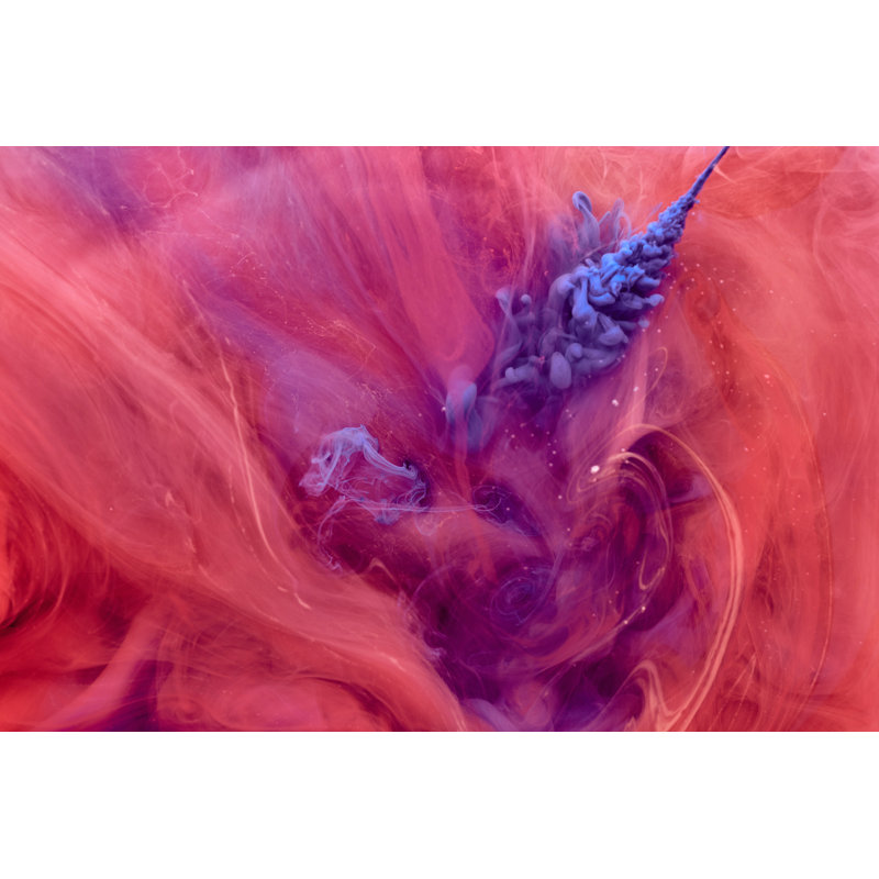 Paint In Water - Wrapped Canvas Print, 20cm H x 30cm W x 3.8cm D