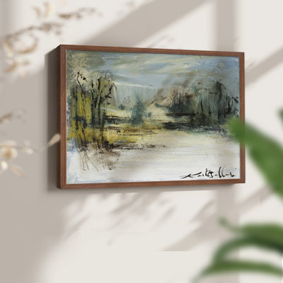 Wintery Horizon II - Reproduction encadrée - Restickable