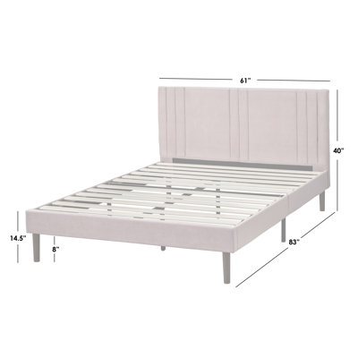 Fenoglio Upholstered Panel Bed