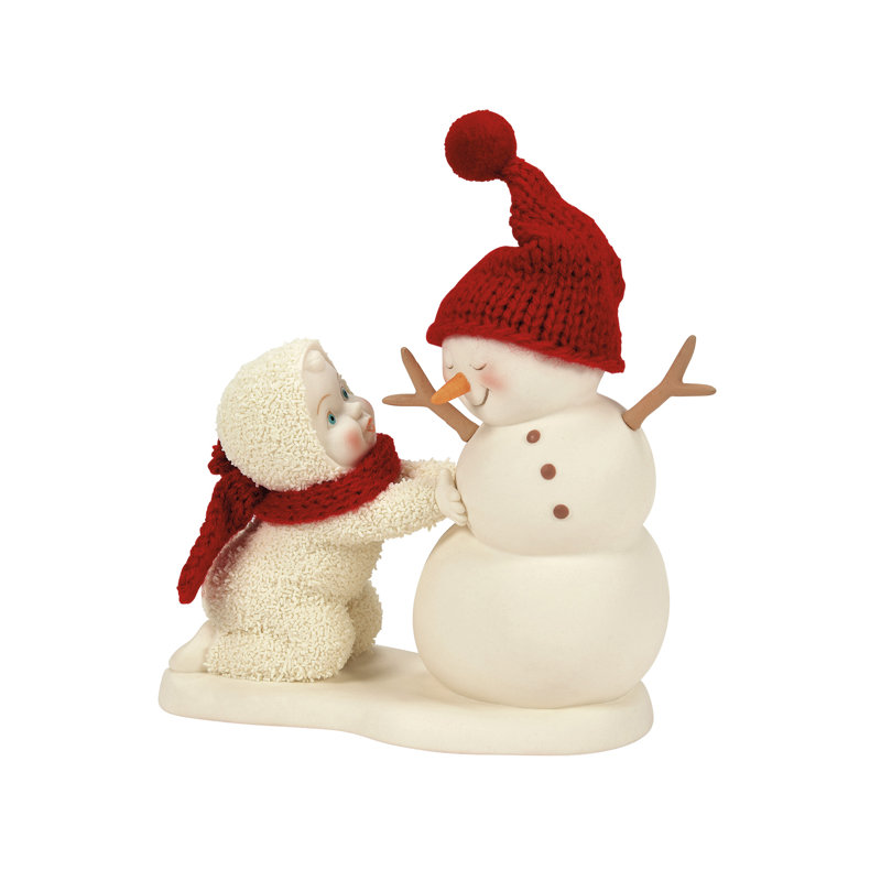 Figurine de Noël de bonhomme de neige classique