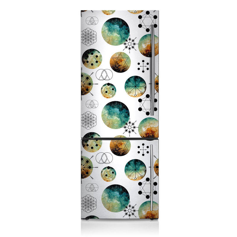Abstract Door Decal