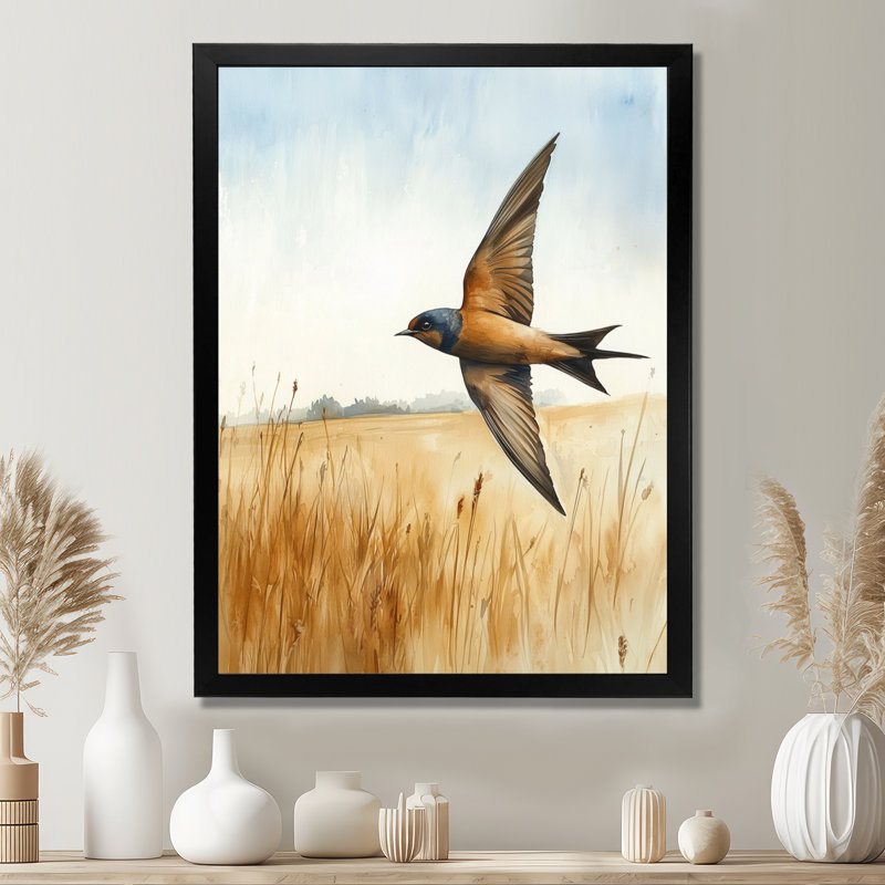 Glenmeadow - animaux, art mural, salon, H 40 po x l 30 po, Reproduction encadrée d'une seule photo, Noir, noir, noir, noir