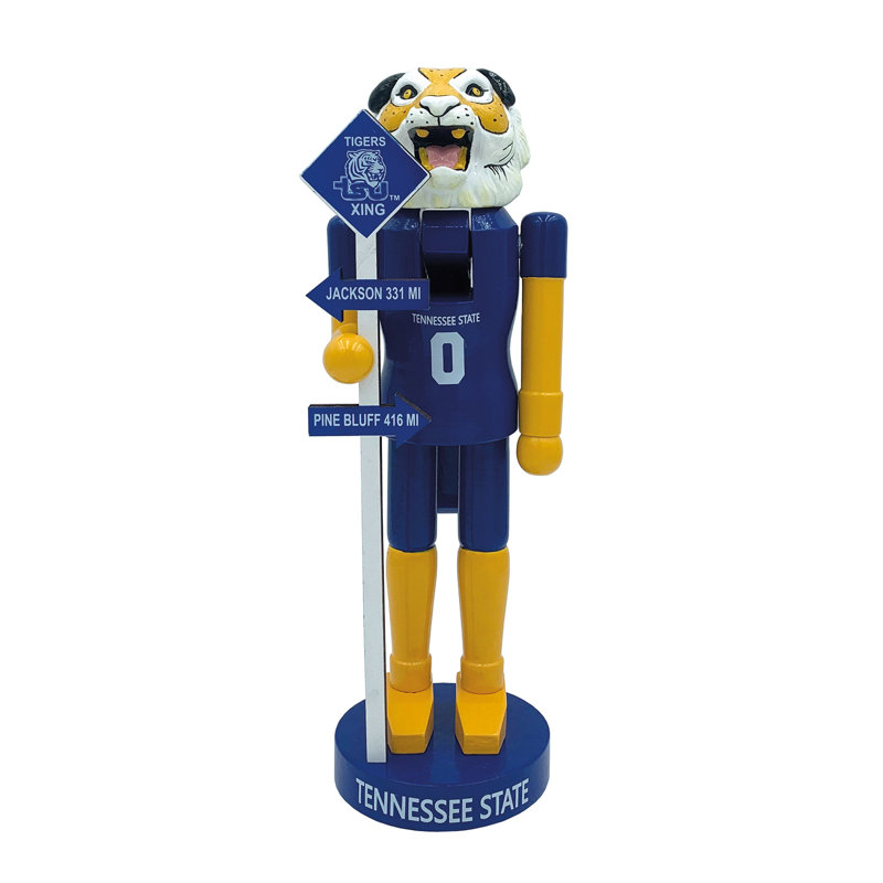 NCAA Tennessee State Tigers 12 "Rivalry Nutcracker