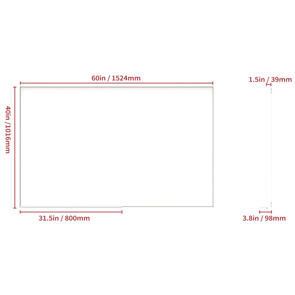 Dimensions du produit