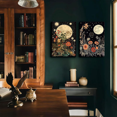 2 Piece Wrapped Canvas Wall Art