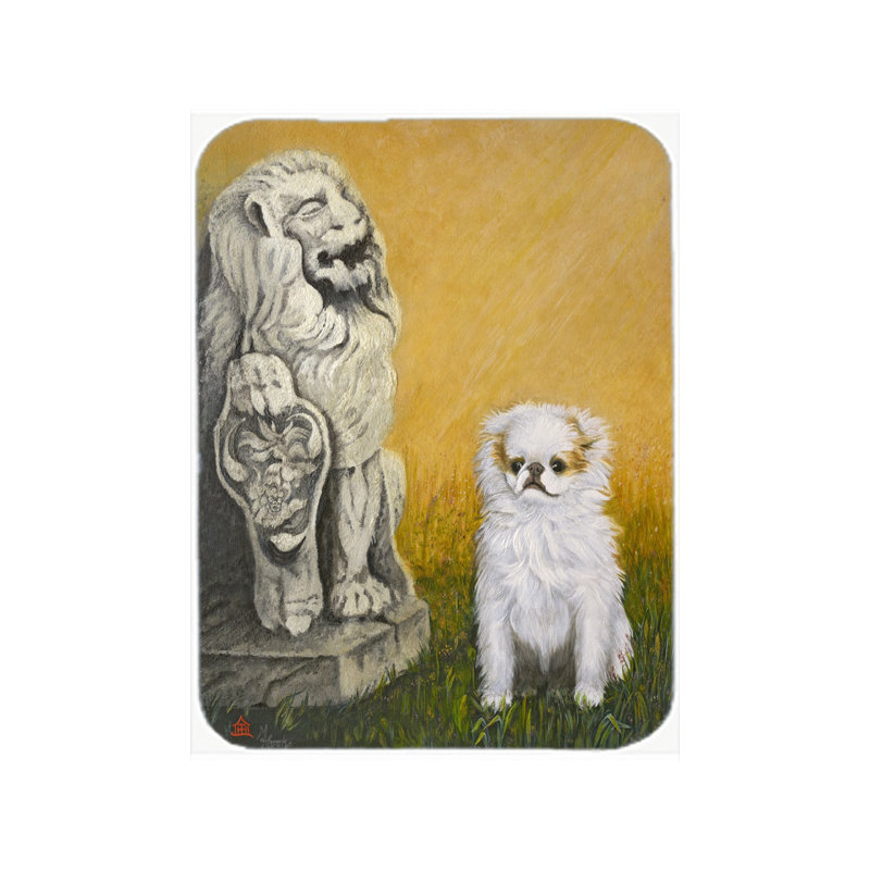 East Urban Home Japanese Chin Omar Glass Cutting Board